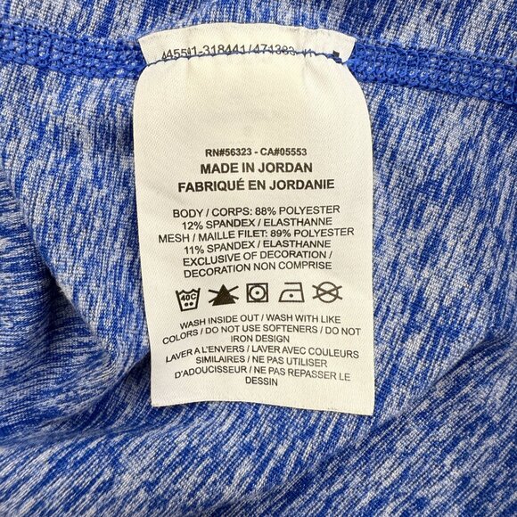 Nike Running Dri-Fit Women's Top Activewear Workout, 1/4 Zip, Blue, Size S - Picture 6 of 12